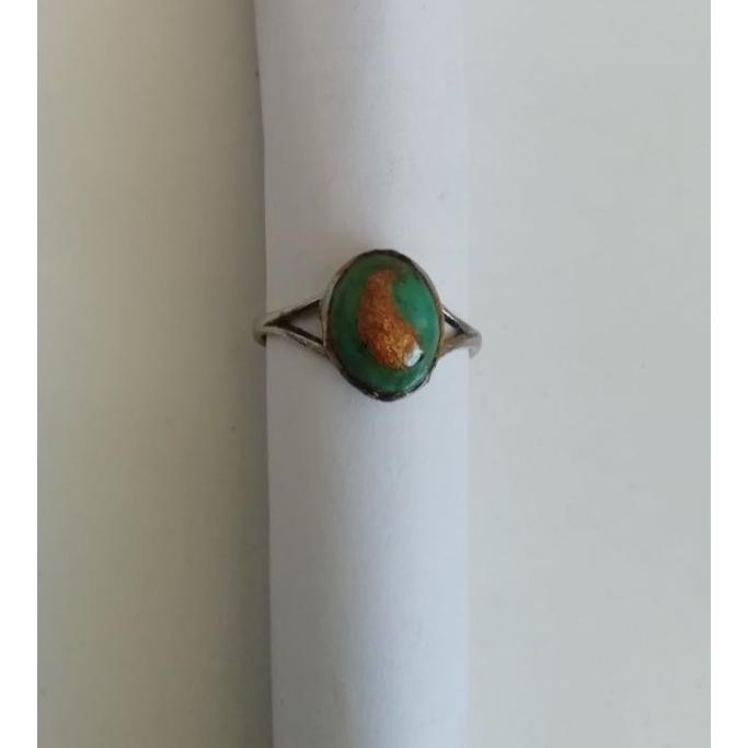 انگشتر عتیقه بته جقه طلا