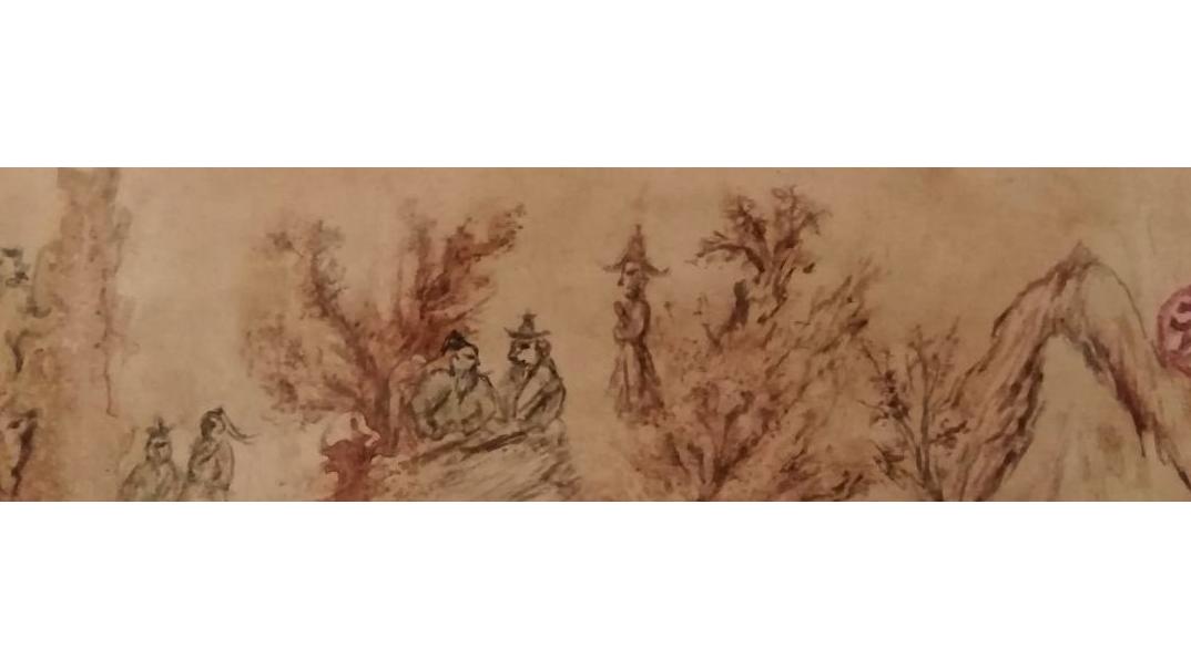 نقاشی ژاپنی مینیاتوری ظریف