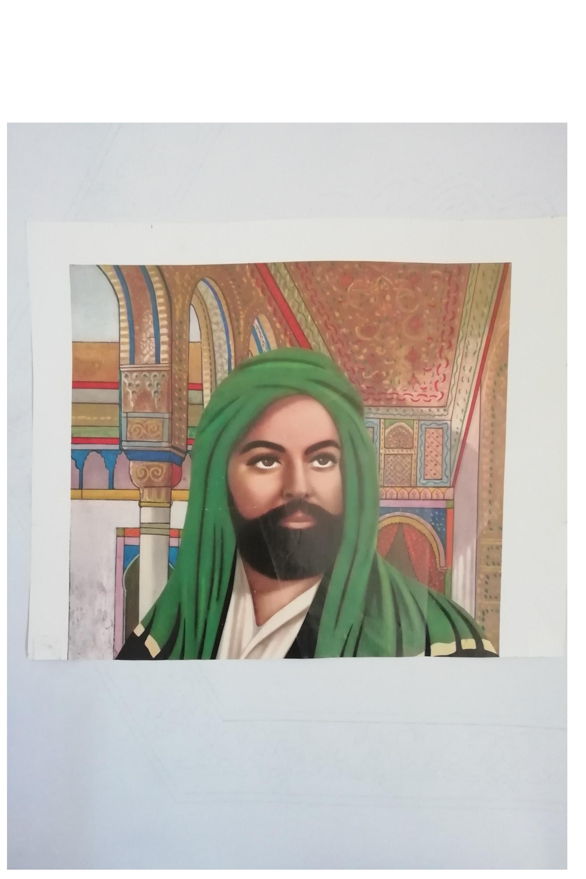 پوستر پهلوی از شمایل مبارک ائمه اطهار (ع)