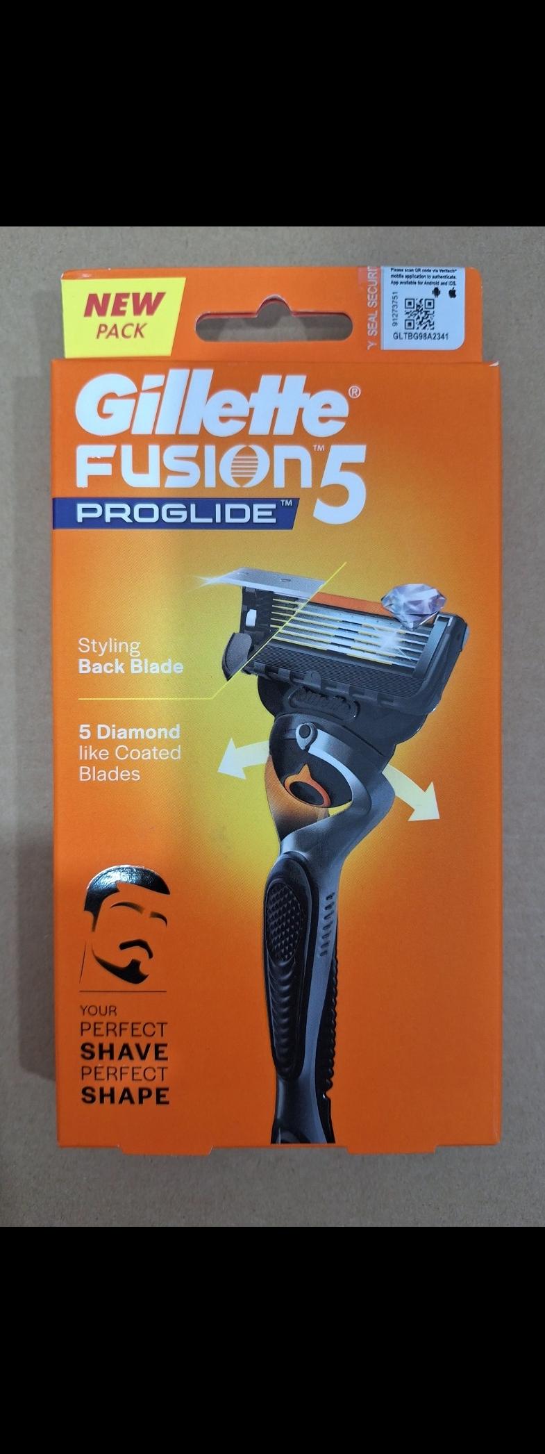 دسته تیغ ژیلت فیوژن پروگلاید با تیغ یدک