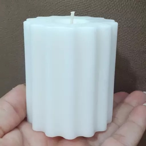 شمع مدل شیاردار گرد