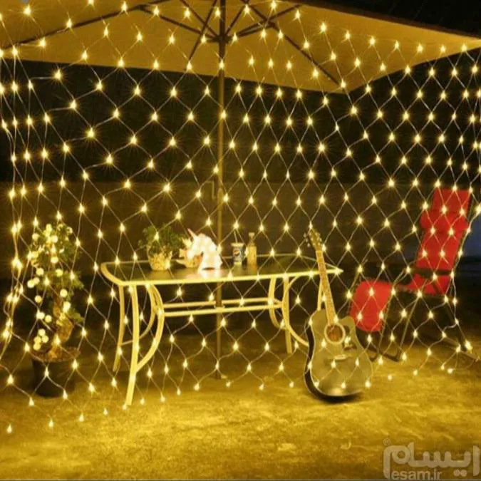 ریسه توری پرده ای 3×2 320 لامپ led