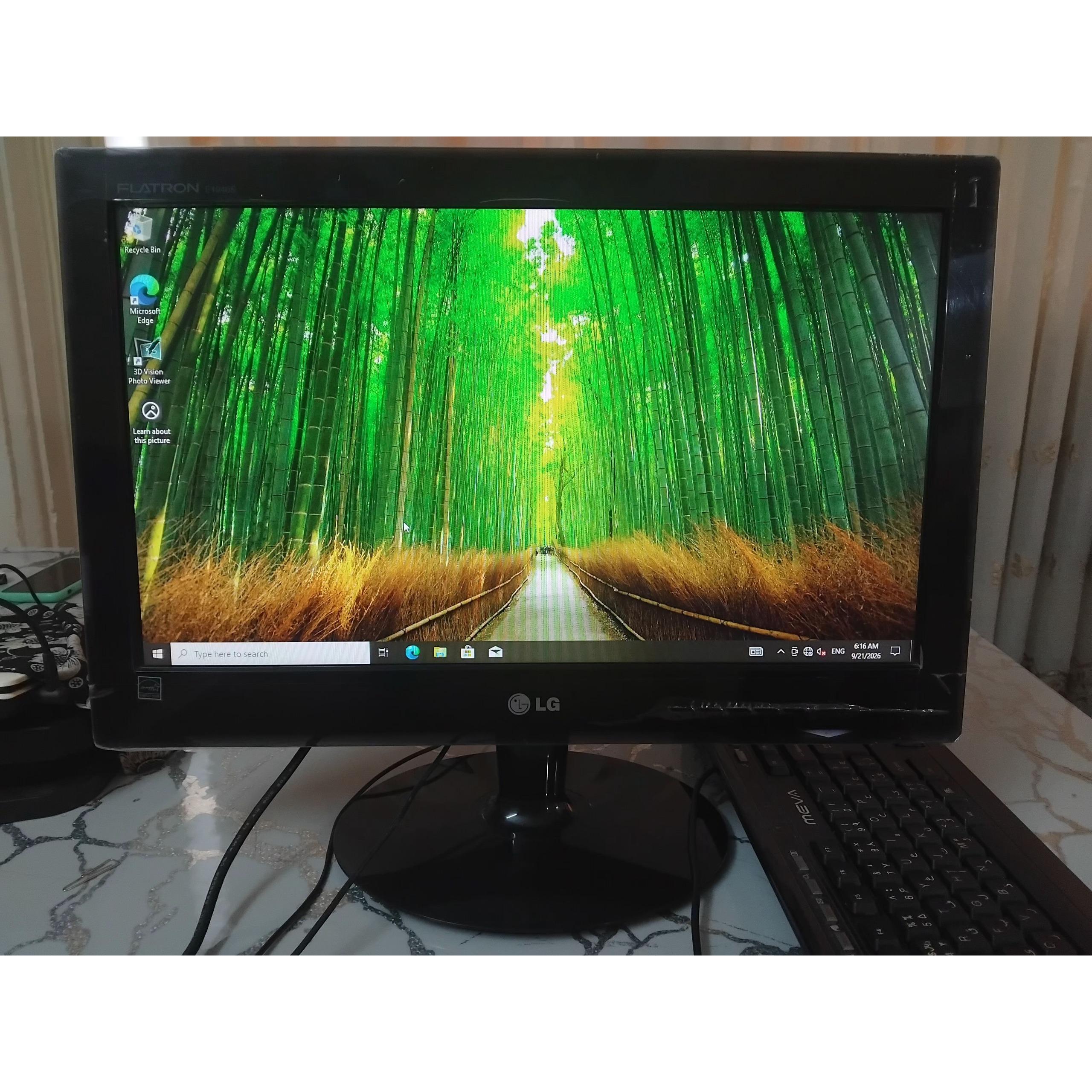 مانیتور "19 LG با کارتون