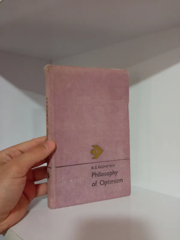 Philosophy of optimism (B.G.Kuznetsov)