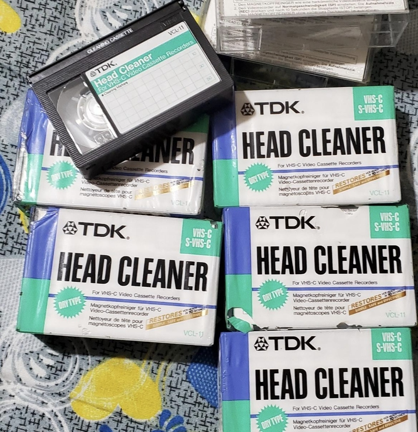 هد پاک کن VHS-C