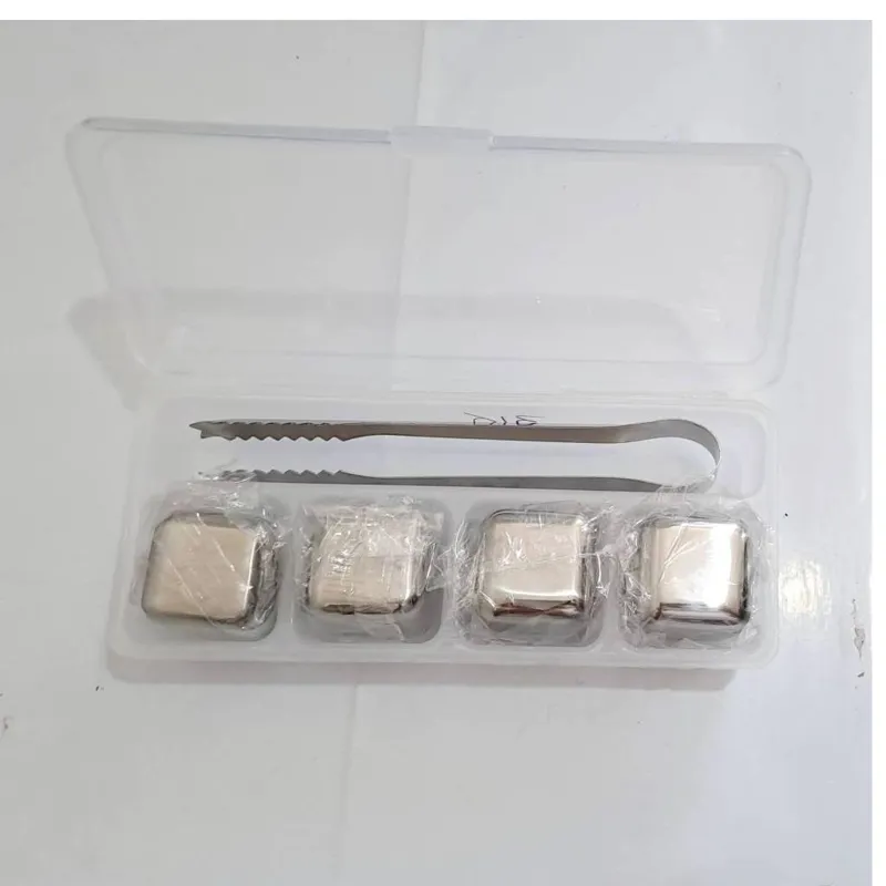 مکعب یخی استیل 4 تایی
