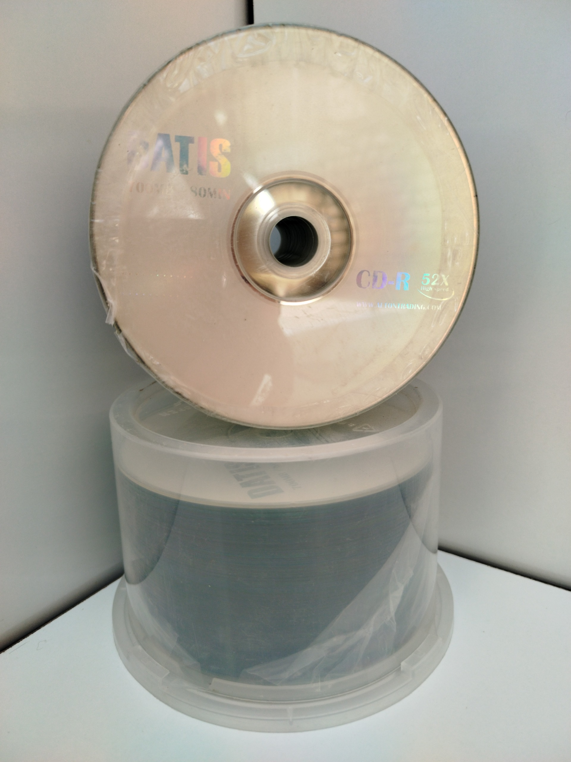 پک cd خام 50 تایی