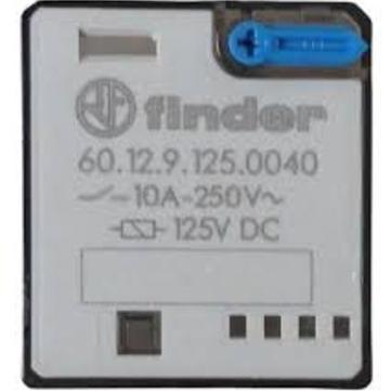 رله 125VDC فیندر دو کنتاکت 10 آمپر با پایه
