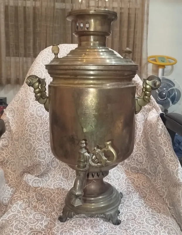 سماور قدیمی 8لیتری(اصل شوروی)