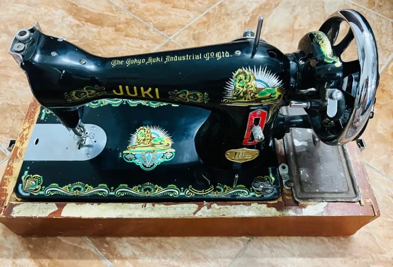 چرخ خیاطی ژاپنی اصل دهه 40