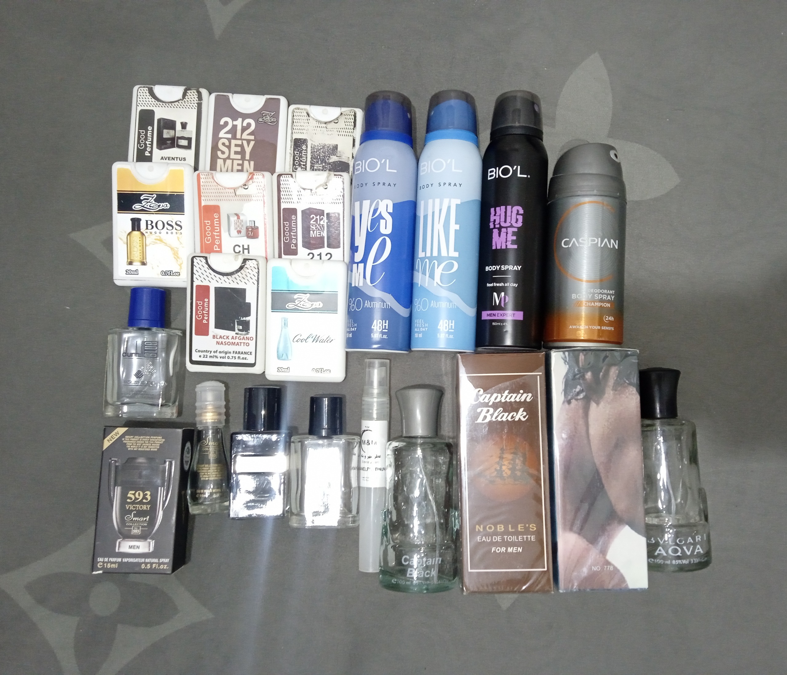 مجموعه شیشه عطر و اسپری خالی