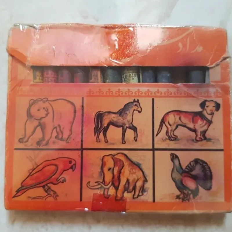 مداد شمعی بچه های مدرسه دهه 50