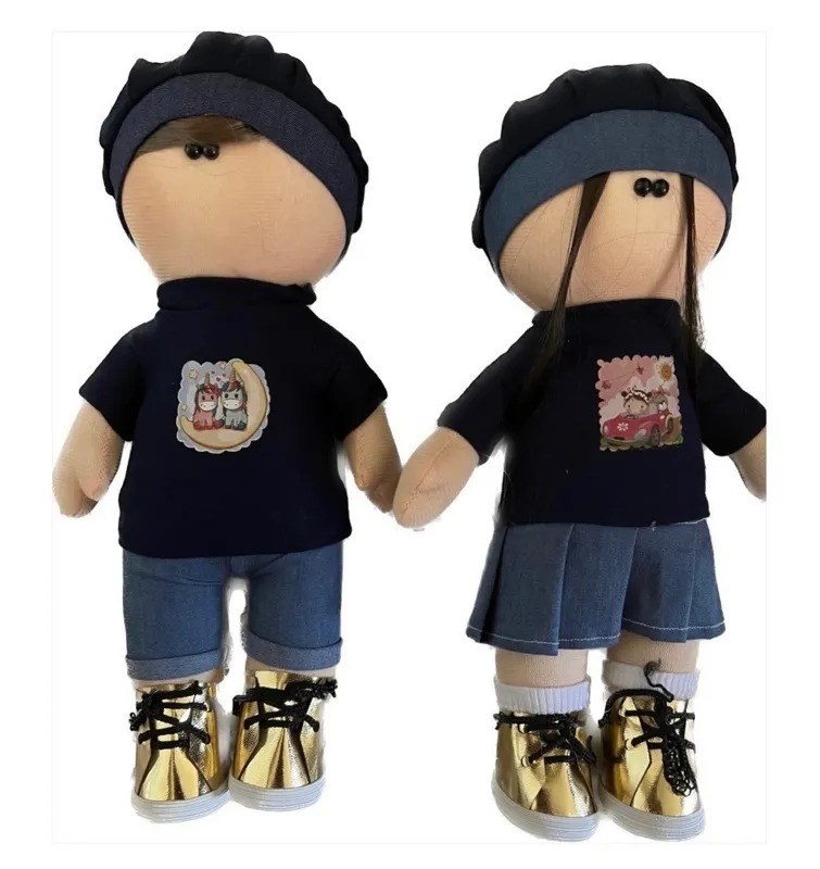 عروسک دختر پسر روسی