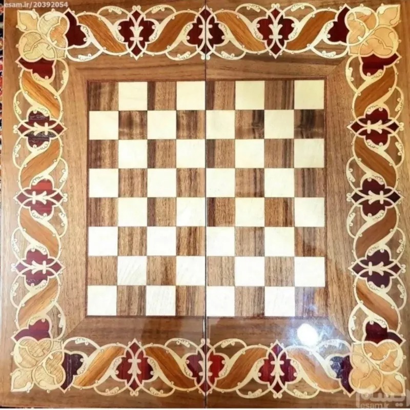 شطرنج نفیس چوب گردو