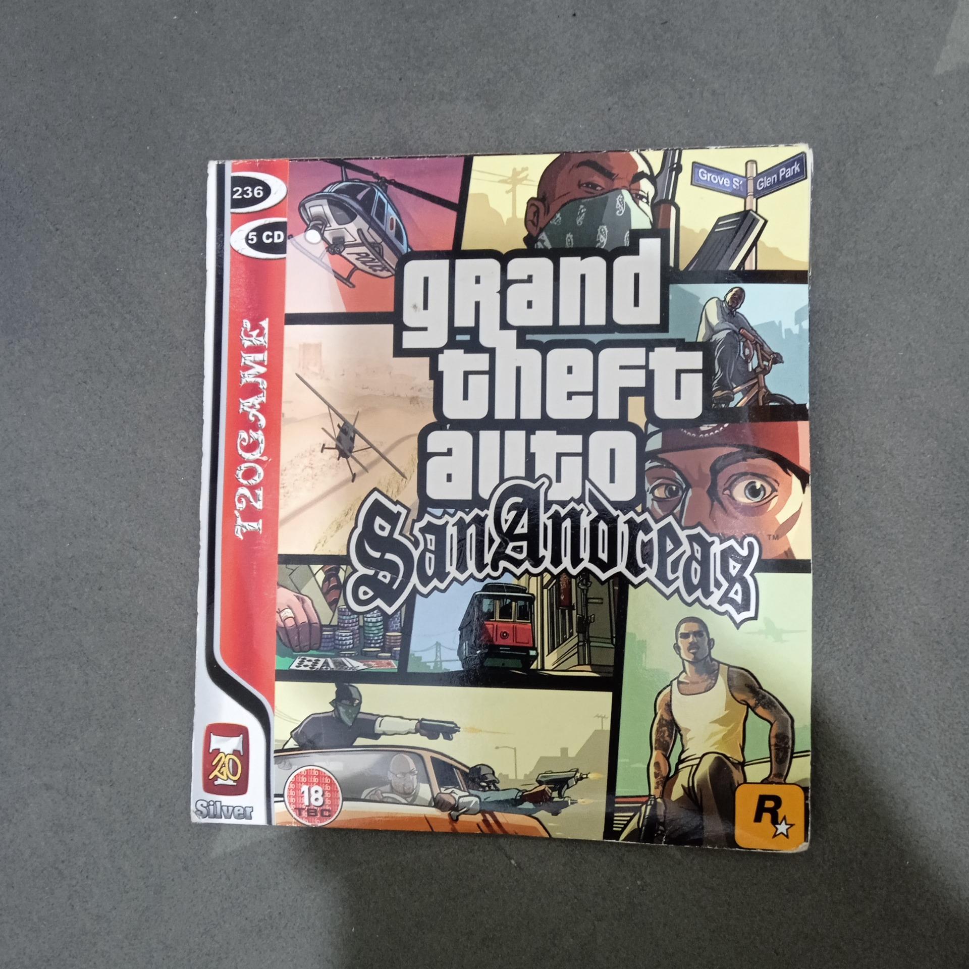 بازی نوستالژیک و محبوب GTA sanAndreas نسخه اصلی