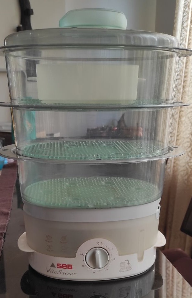 بخار پز ارجینال برند معتبر فرانسویSEB در حد نو