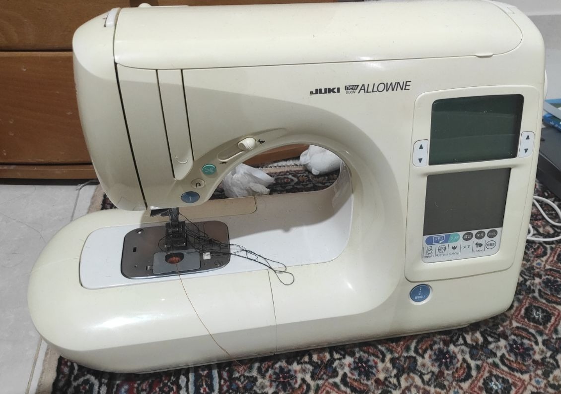 چرخ خیاطی ژوکی ارجینال اصل ژاپن درحدنو