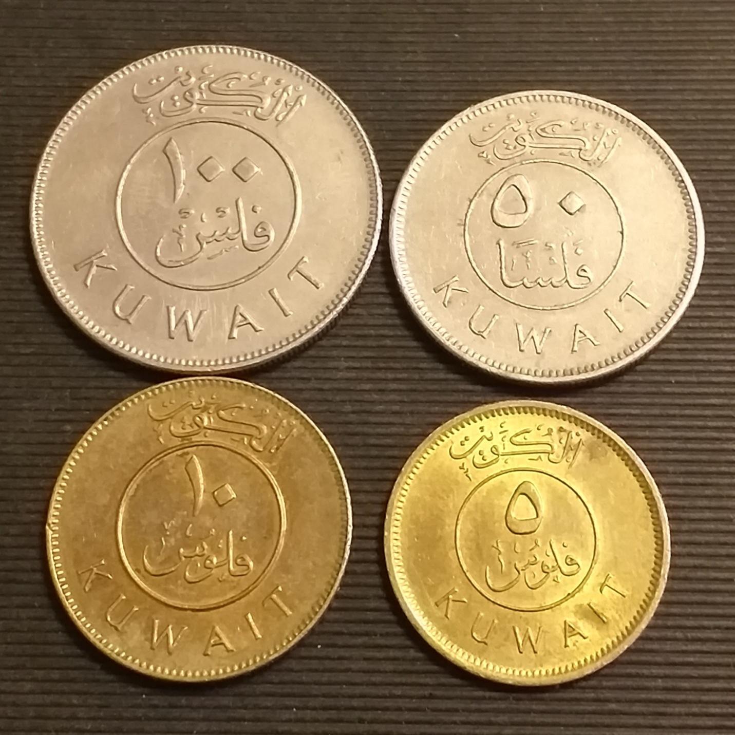 ست 4 تایی سکه های کویت