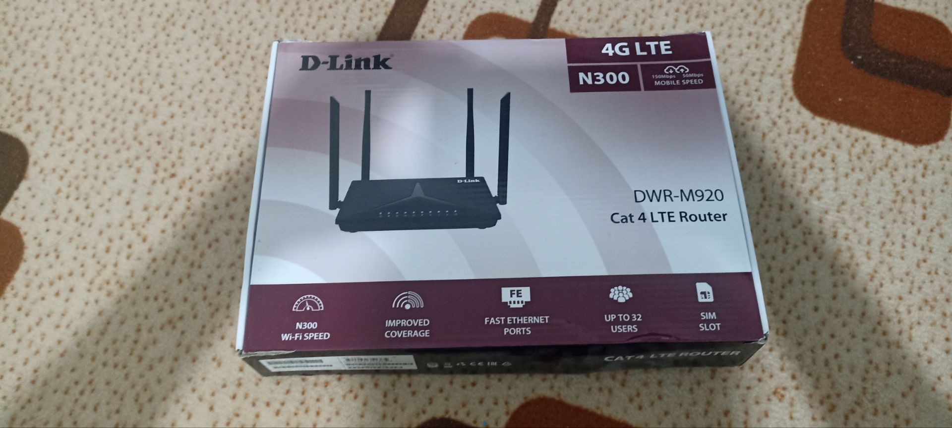 مودم دی لینک مدل DWR M920 نو استفاده نشده