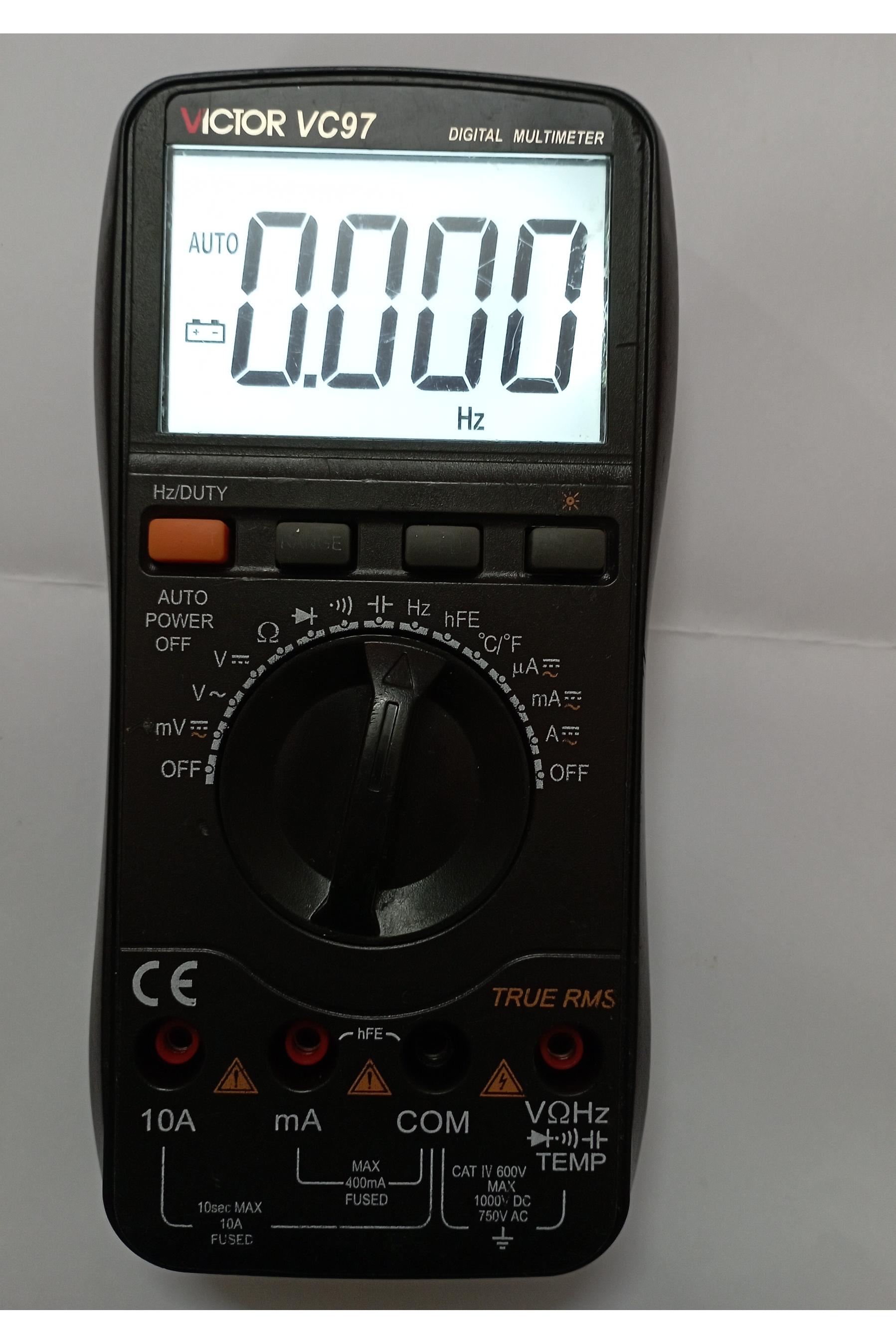 مولتیمتر ویکتورVC97 اتومات(توضیحات دقیق بخونیدمهم)