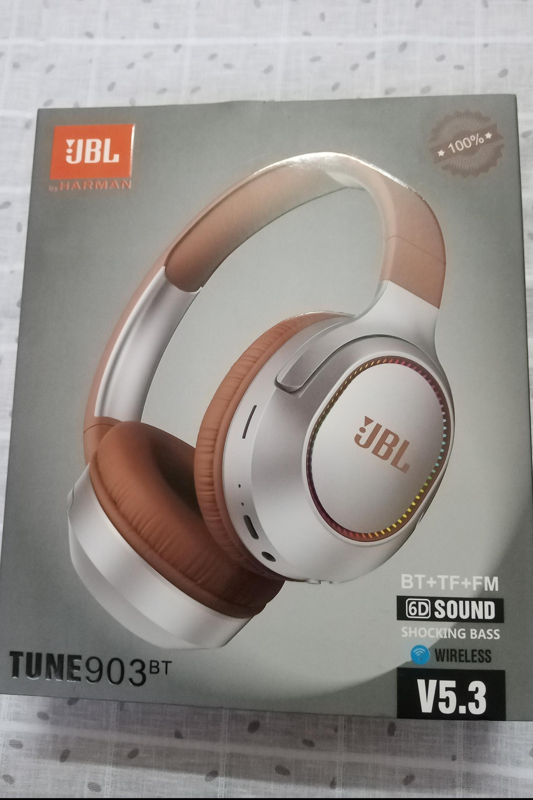 هدفون جدید JBL مدل TUNE 903BT نوی نو RGB دار-تایپC