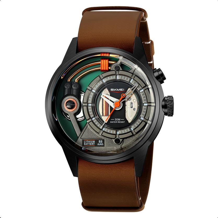 ساعت چرم مردانه برند اسکمی مدل 2333