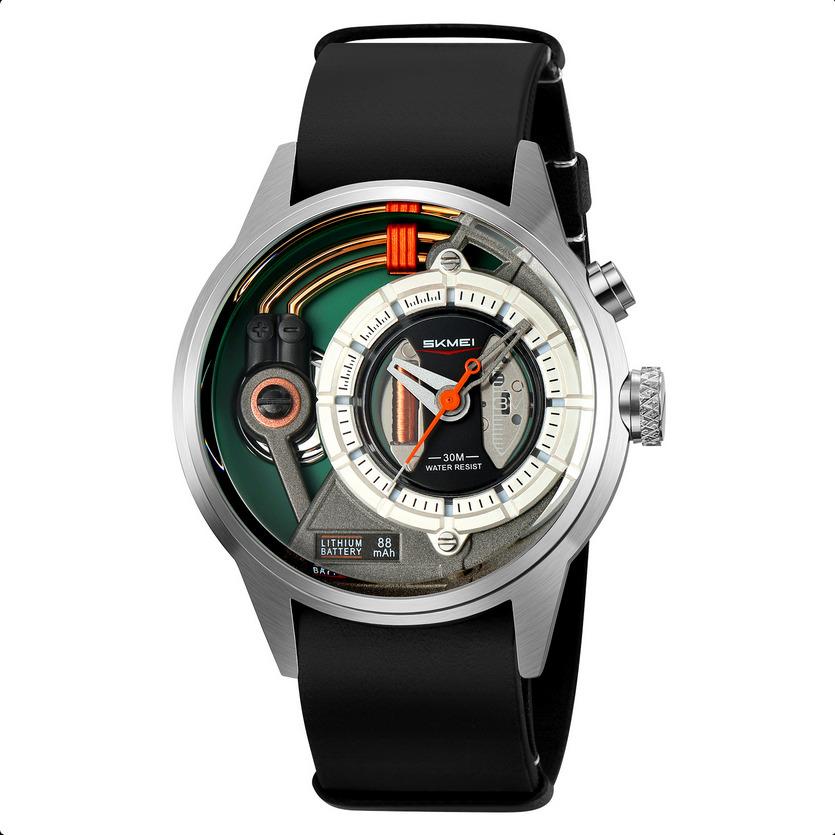 ساعت چرم مردانه برند اسکمی مدل 2333