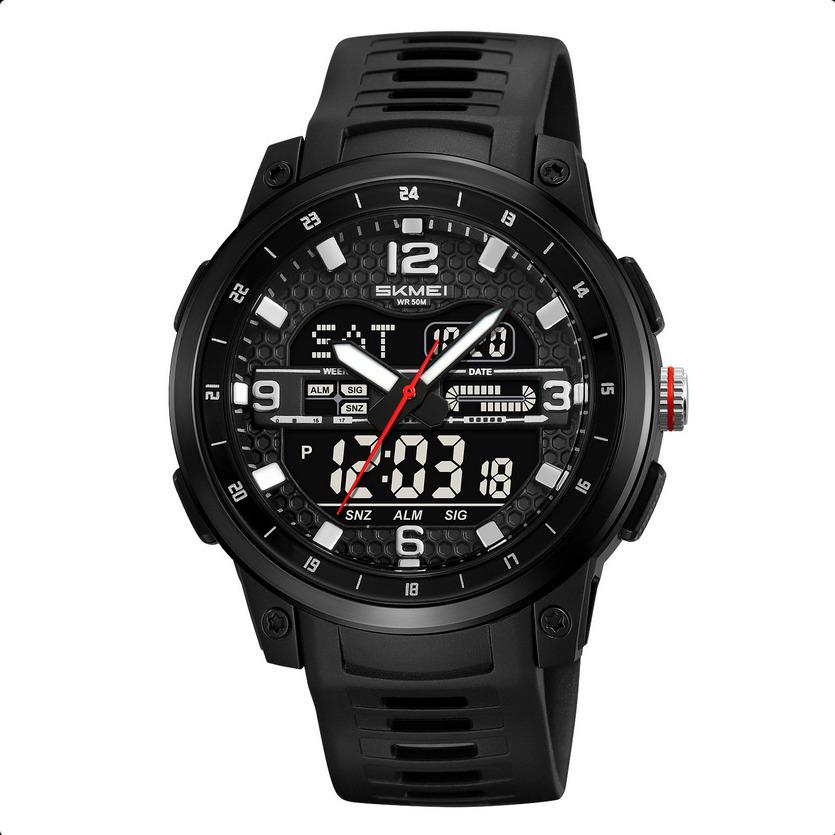 ساعت مردانه دو زمانه برند اسکمی مدل 2401