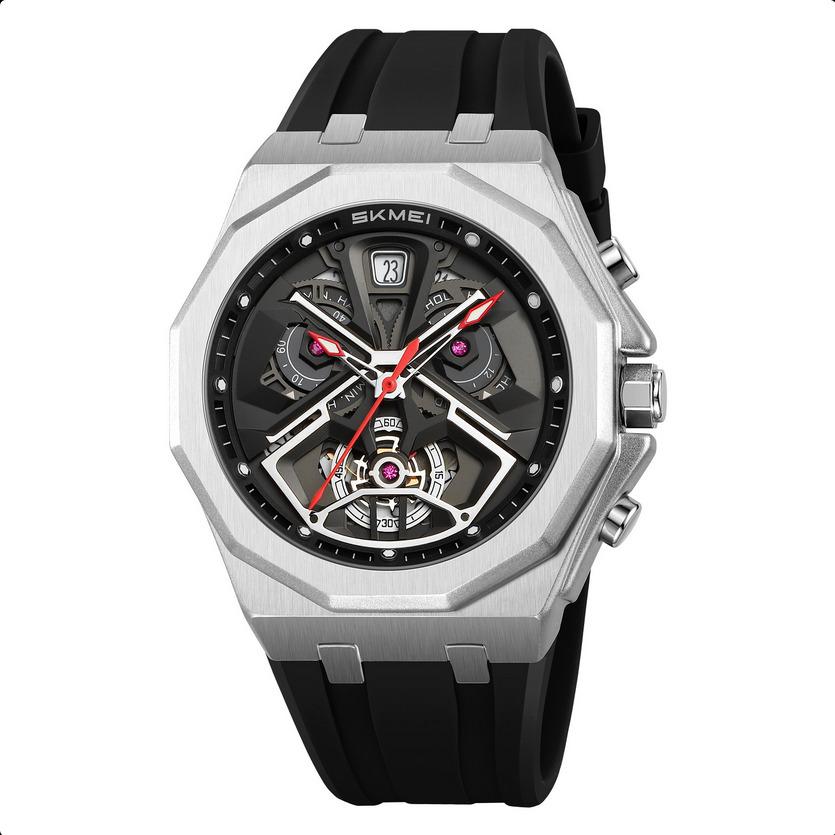 ساعت مردانه سه موتور برند اسکمی مدل 2432