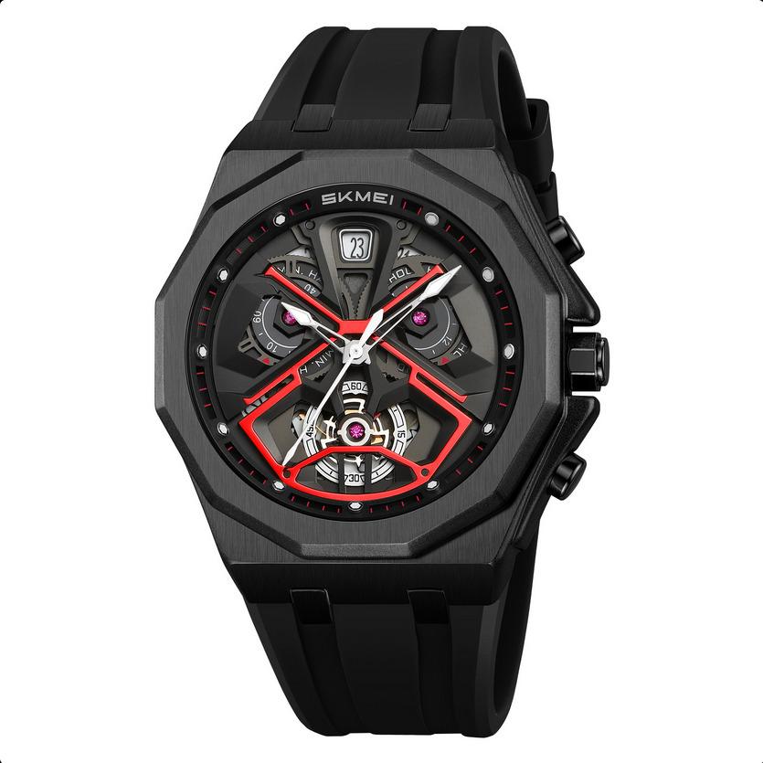 ساعت مردانه سه موتور برند اسکمی مدل 2432