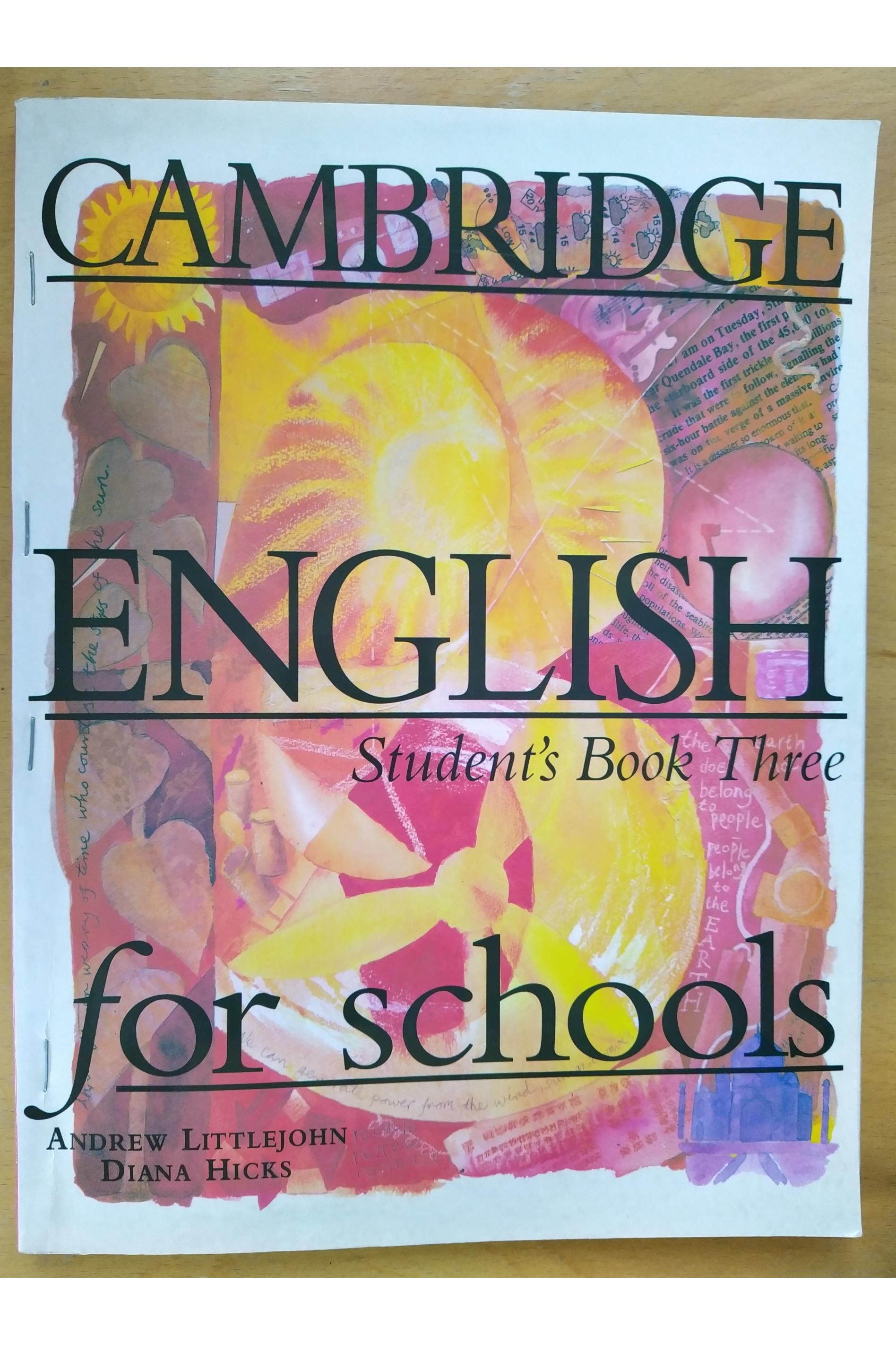 کتاب و کتاب کار cambridge english for schools 3