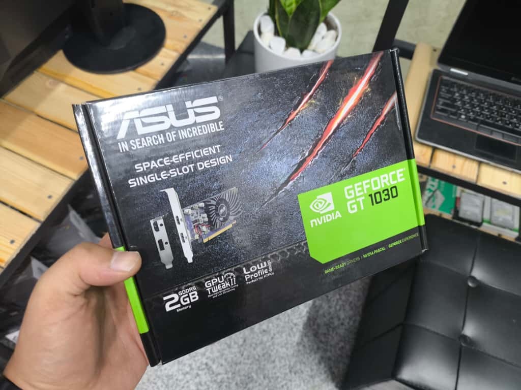 کارت گرافیک gt 1030 2gb نو مناسب کیس و مینی کیس