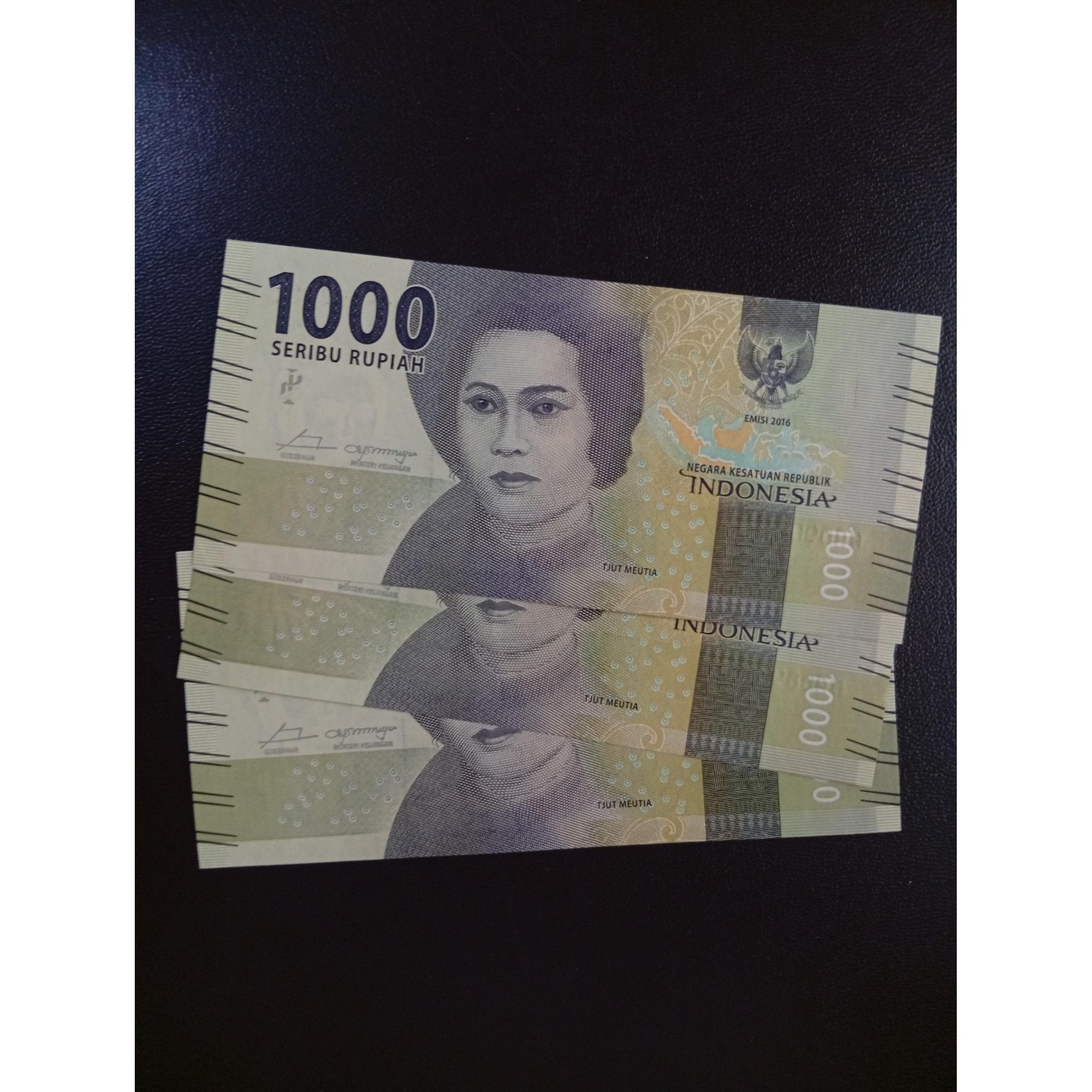 اسکناس 1000 روپیه اندونزی کیفیت بانکی