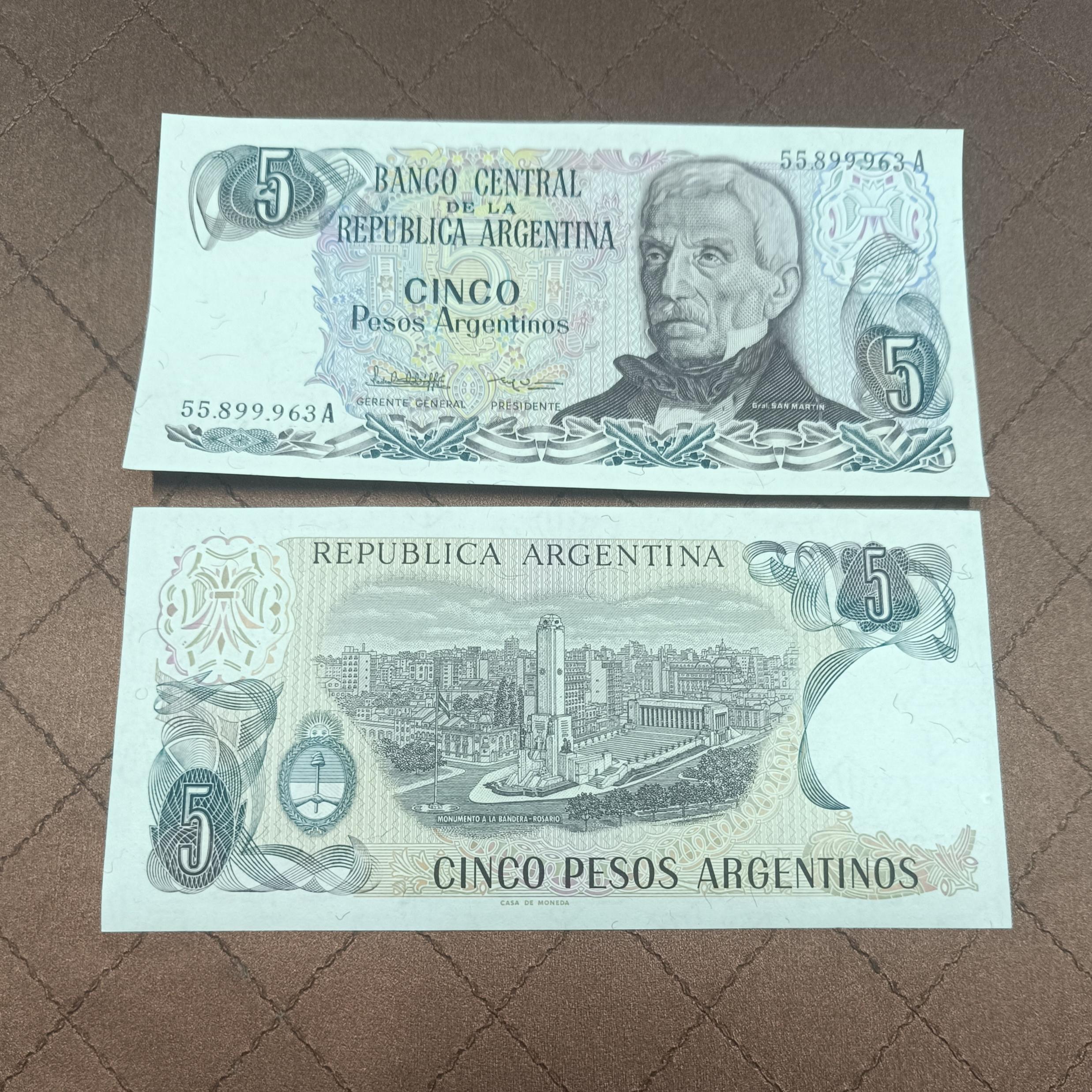 جفت بانکی 5 پزو آرژانتین