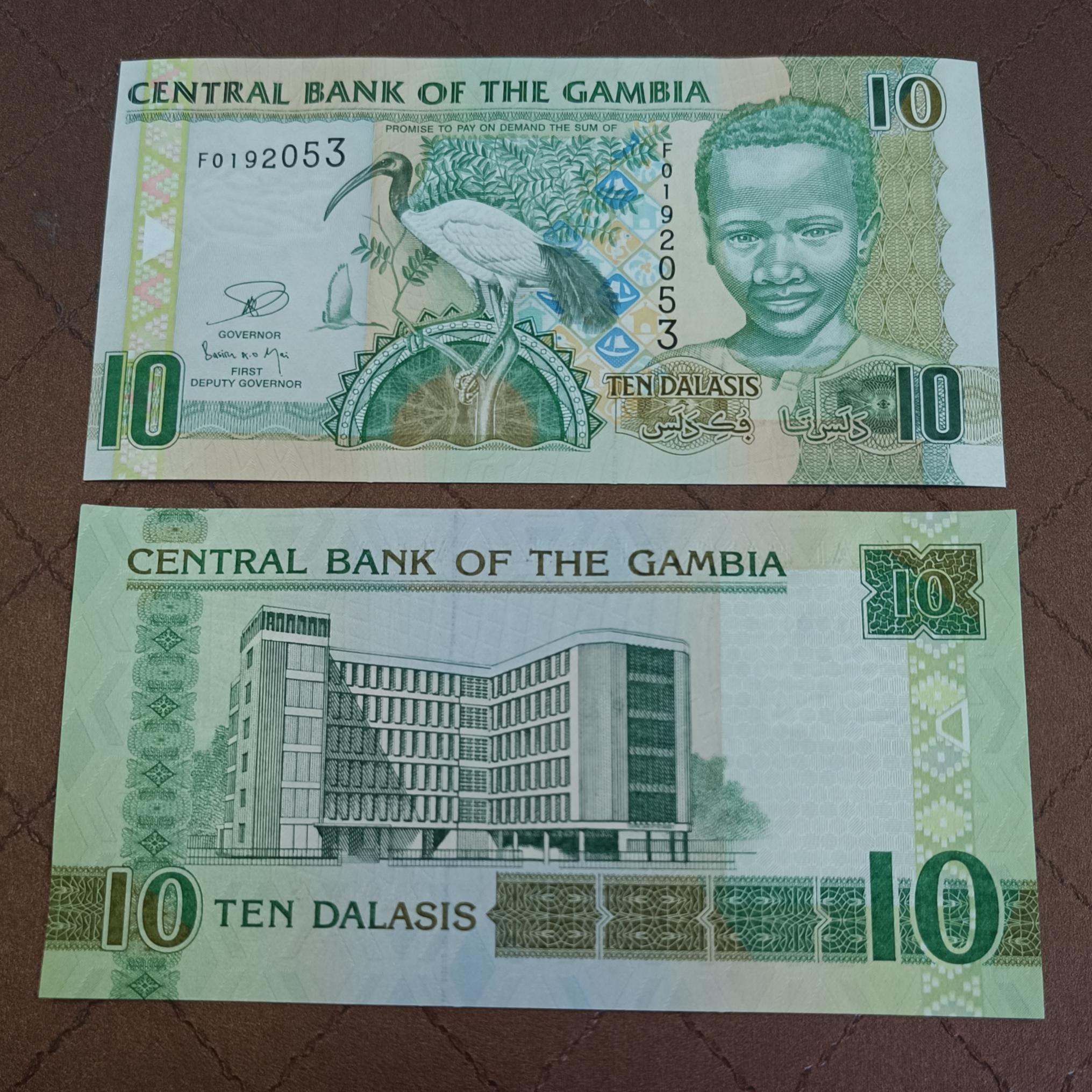 جفت بانکی 10 دالاسی گامبیا