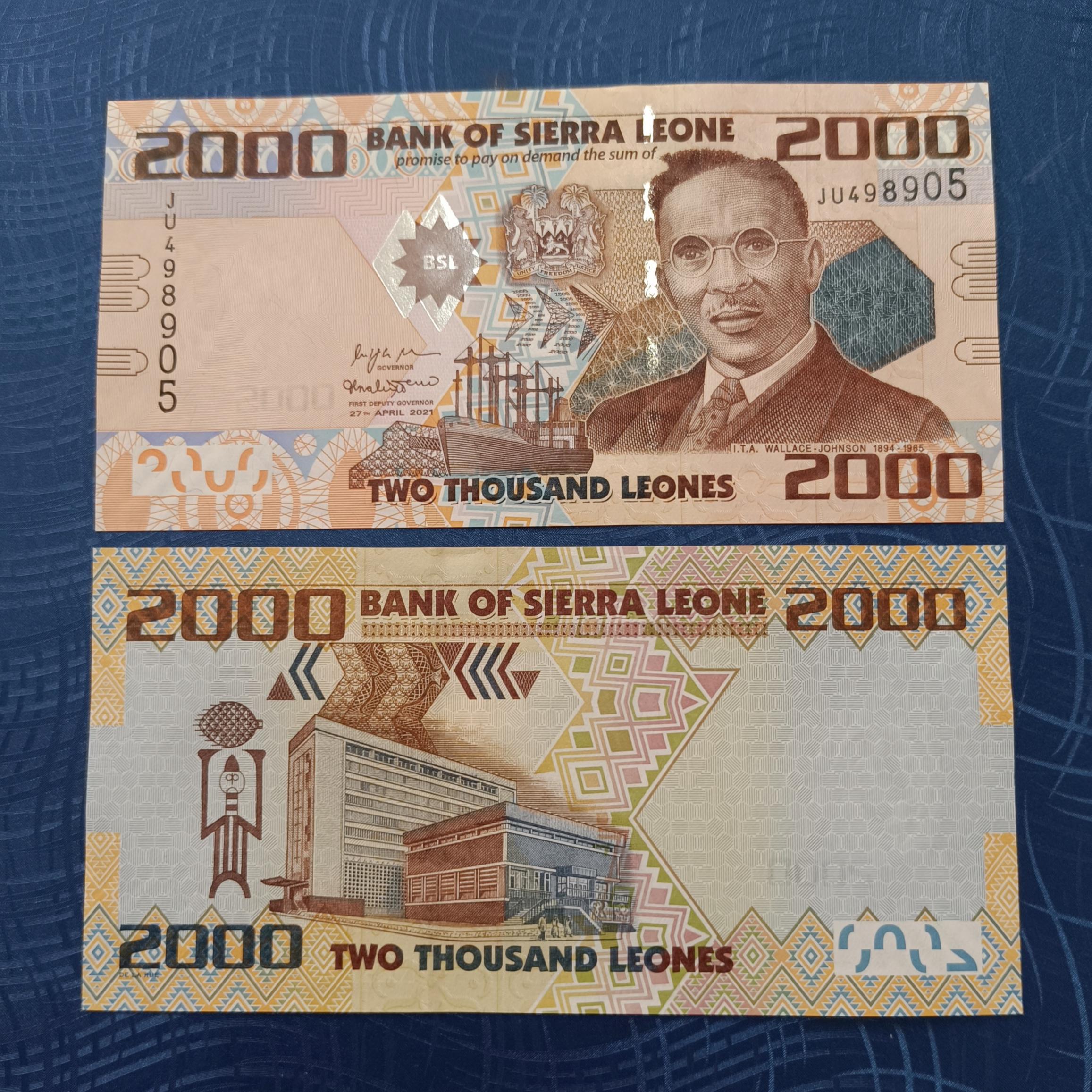 تک بانکی 2000 لئون سیرالئون