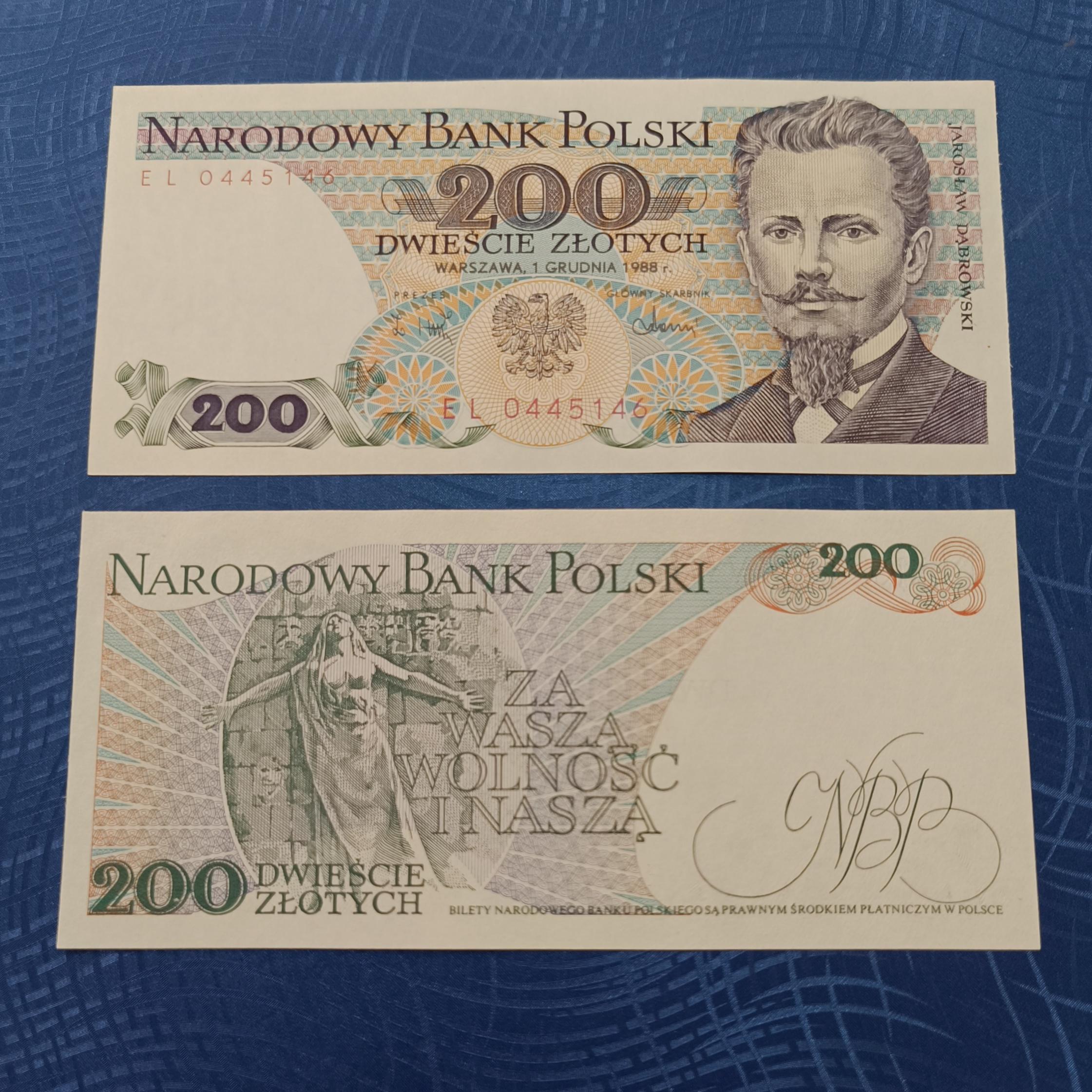 تک بانکی 200 زلوتی لهستان کمیاب