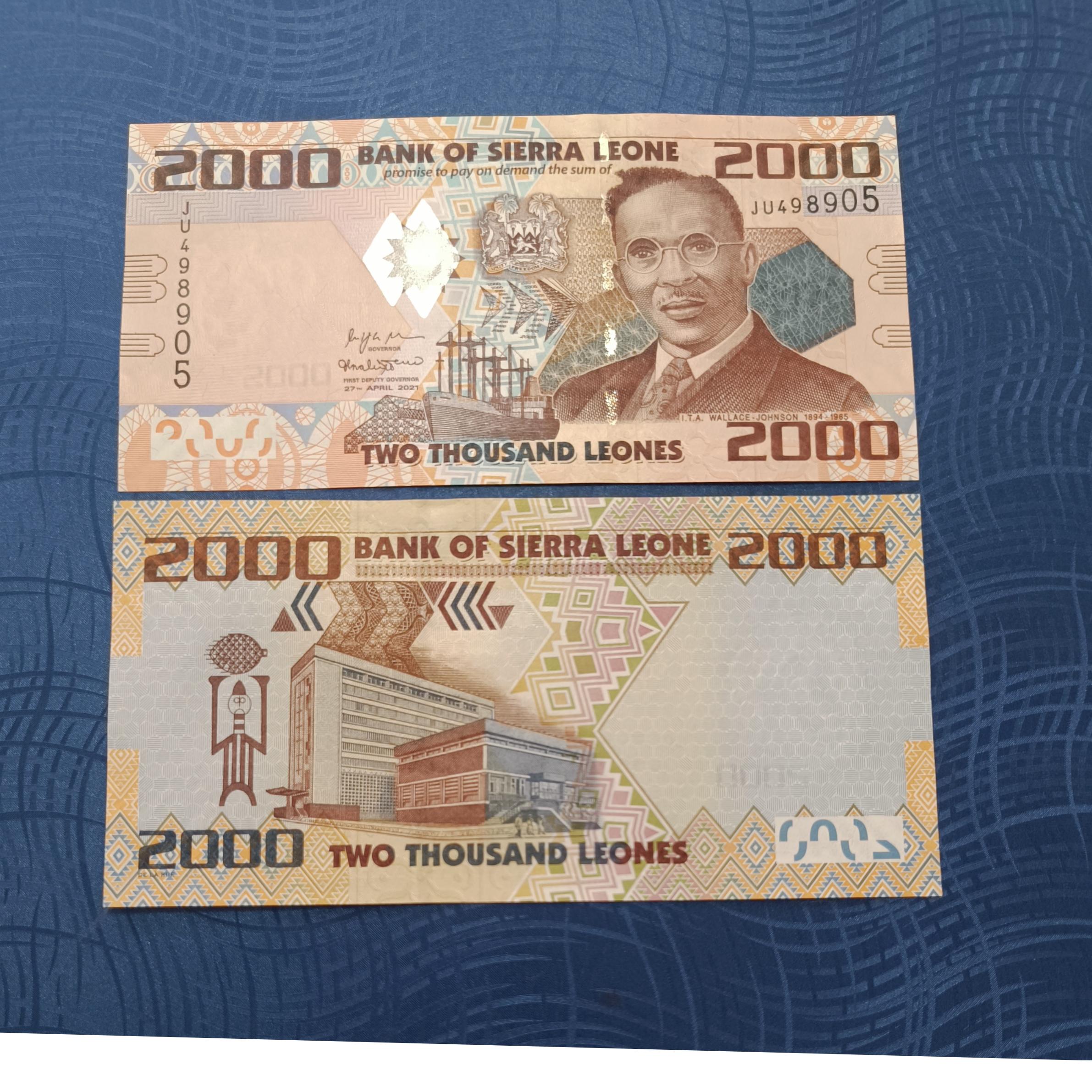تک بانکی 2000 لئون سیرالئون