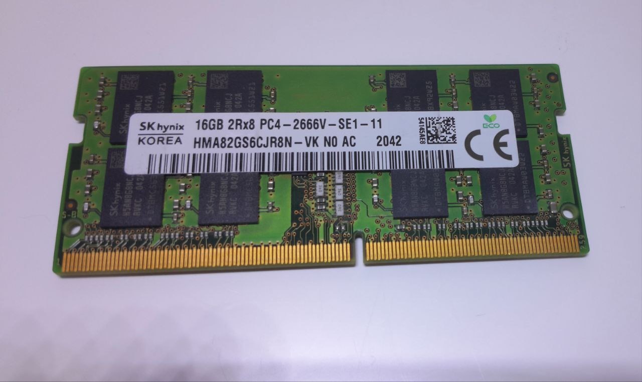 رم لپ تاپ 16GB DDR4 PC4-2666 مارک هاینیکس