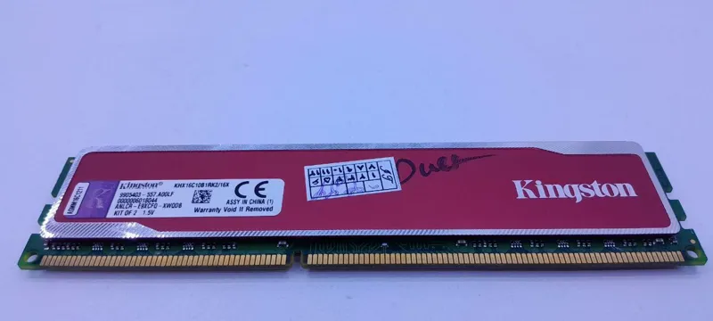 رم کامپیوتر 8GB DDR3 باس 1600 کینگستون