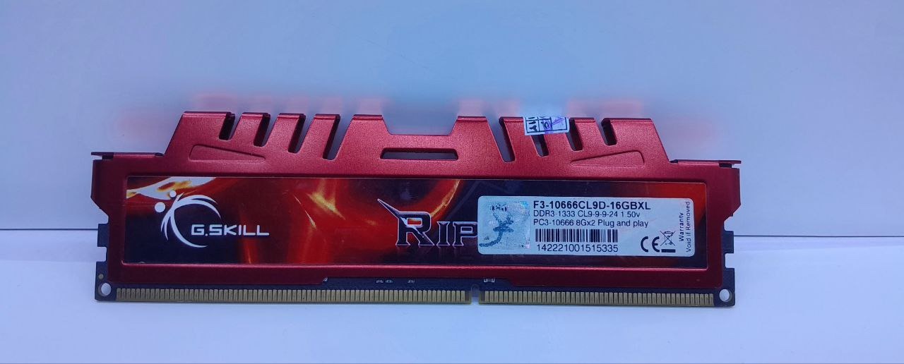 رم کامپیوتر 8GB DDR3 مارک G.KILL باس 1333