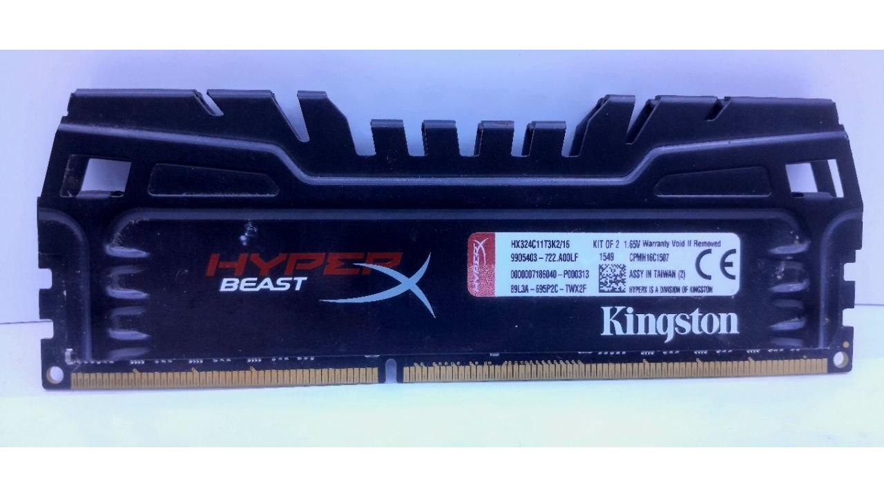 رم کامپیوتر 8GB DDR3 باس 2400 کینگستون
