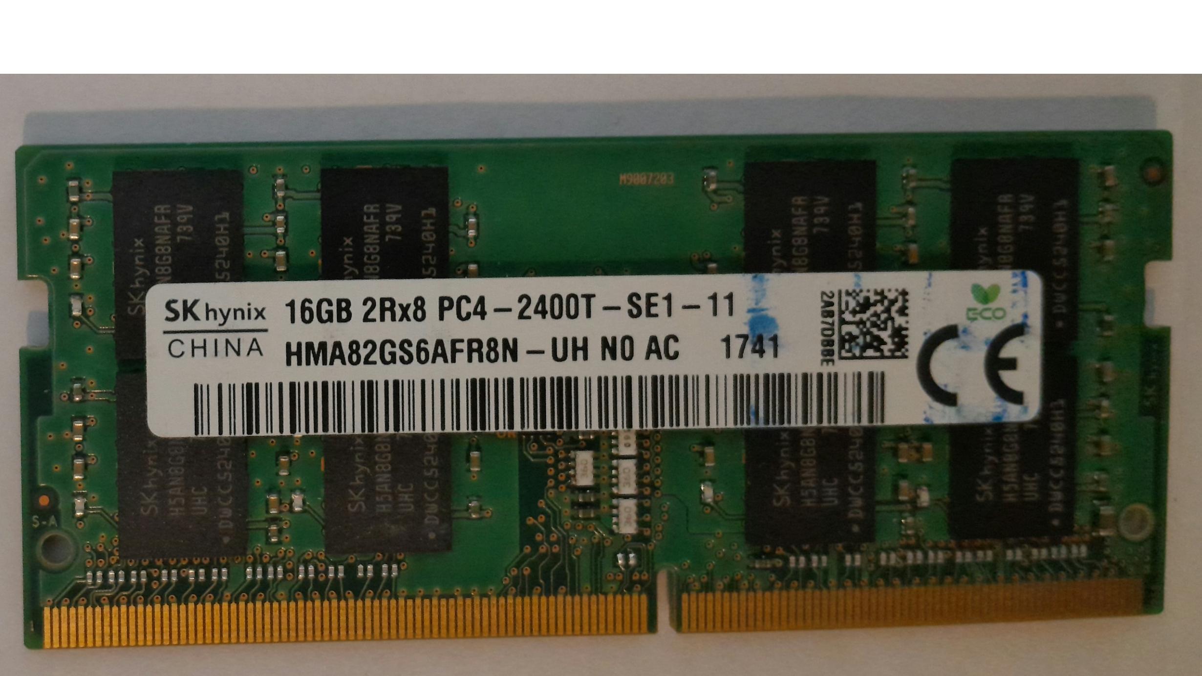 رم لپ تاپ16 گیگابایت PC4-2400T DDR4 هاینیکس