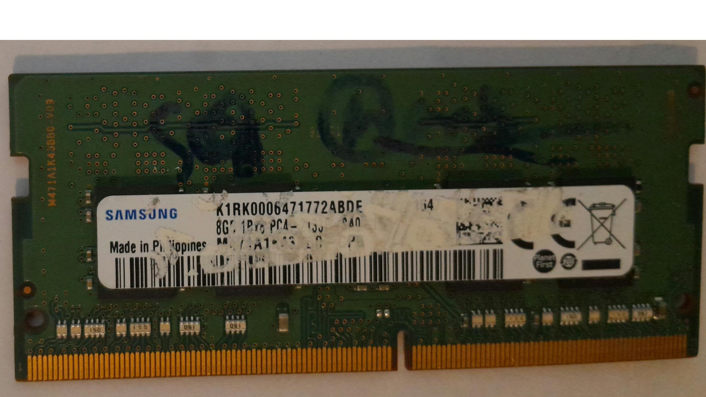 رم لپ تاپی 8GB DDR4 PC4-2133سامسونگ