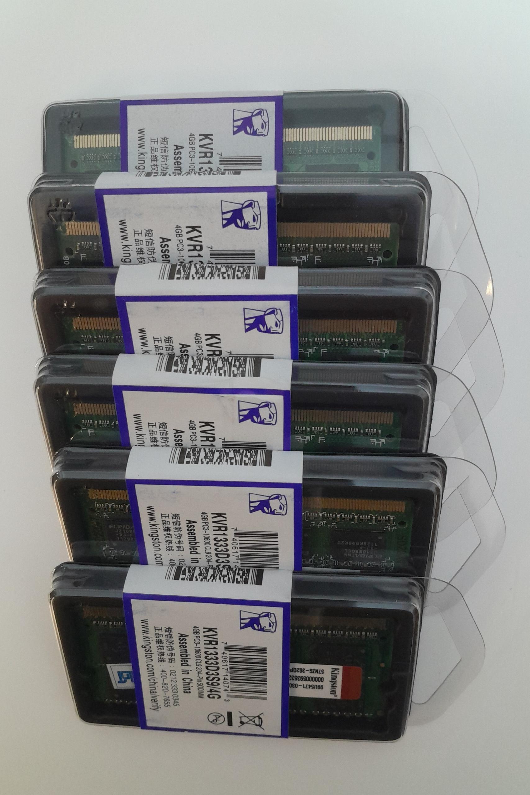 رم لپ تاپ pc3-10600 4GB DDR3 باس 1333