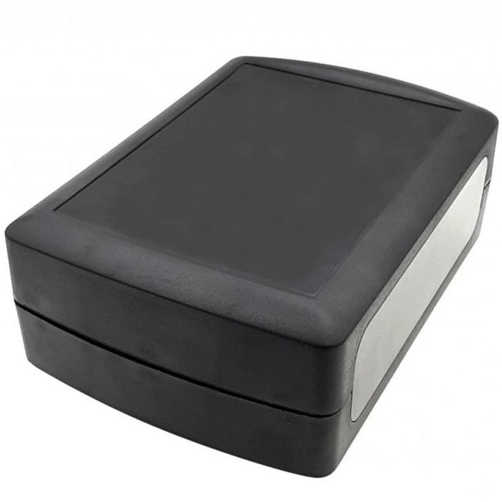 جعبه پلاستیکی چهار تکه 12 × 16 ارتفاع 6مشکی