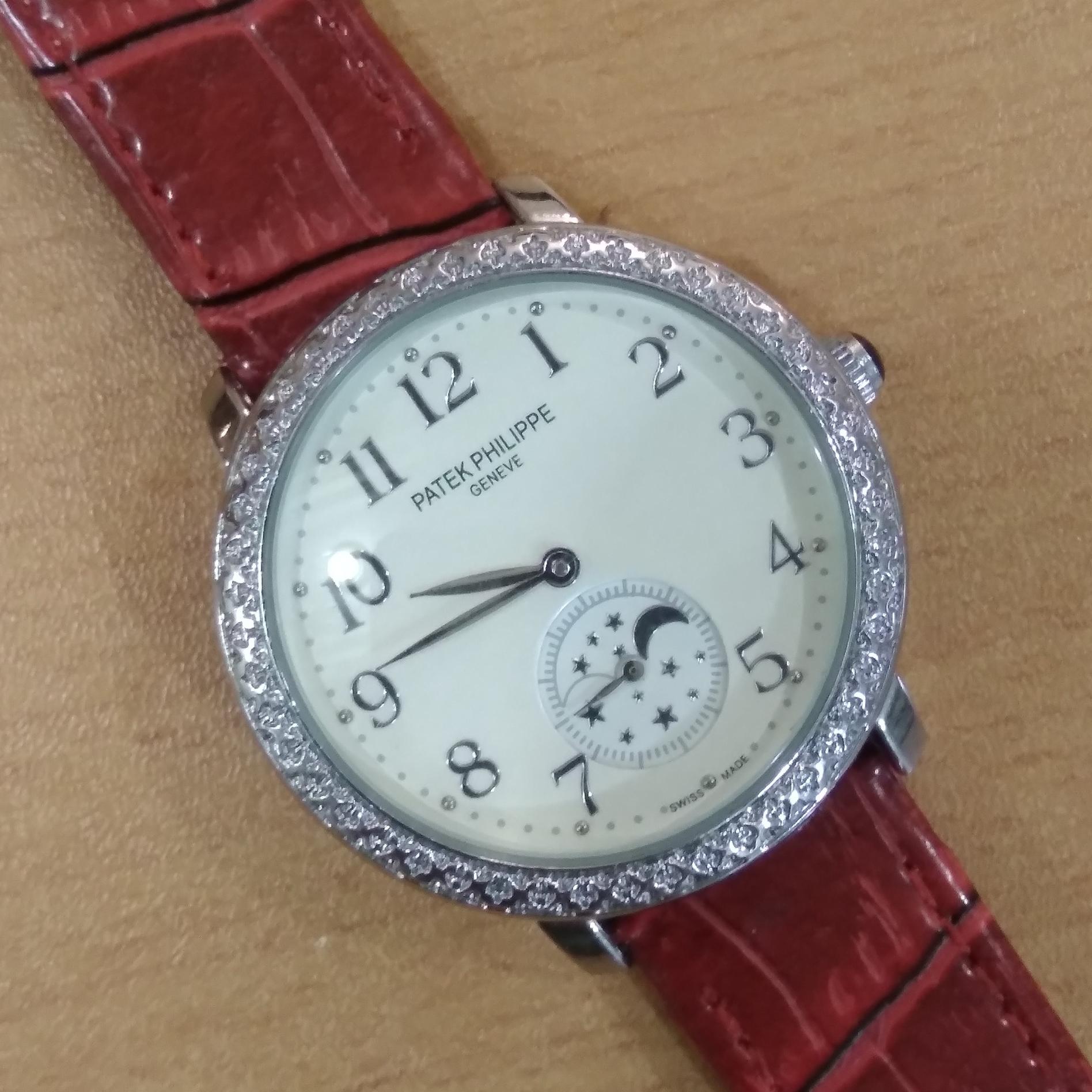 ساعت مچی زنانه دخترانه مدل PATEK PHILIPPE