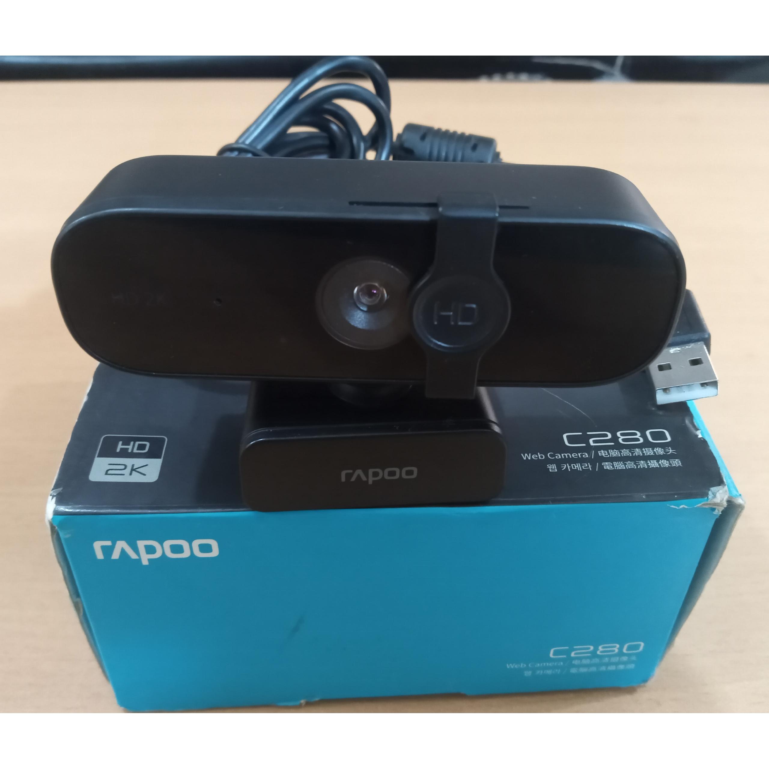 وبکم میکروفن دار مدل راپو C280 HD 2K