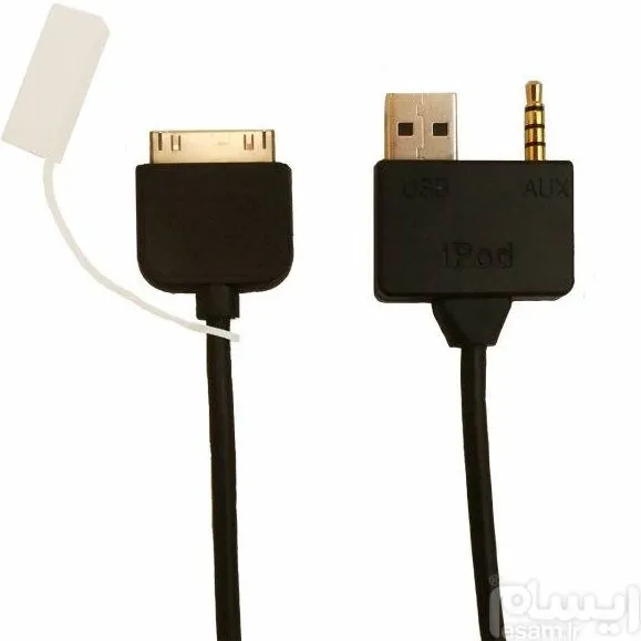 کابل تبدیل 30PIN به AUX/ USB مدل ipod طول 0.5 متر