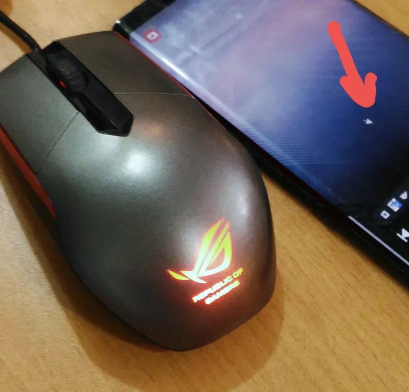 ماوس گیمینگ ایسوس Rog با DPI بالا